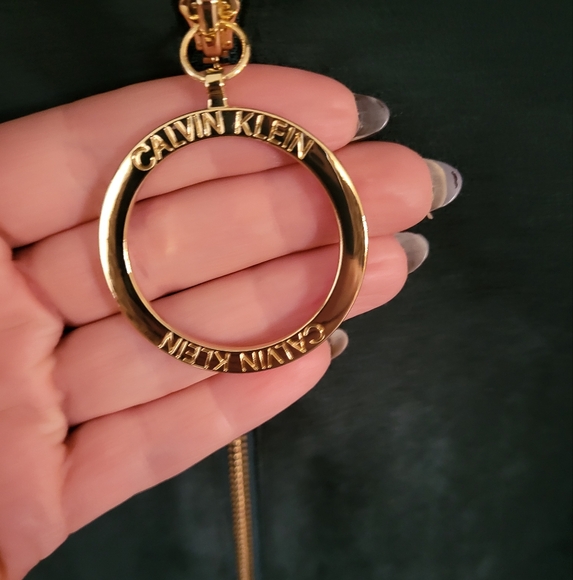 Calvin Klein 8Green Faux Suede Dress - Picture 2 of 5